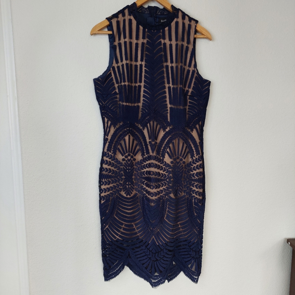 Bardot Alice‎ Bodycon Lace Dress Size 8 - Picture 2 of 10
